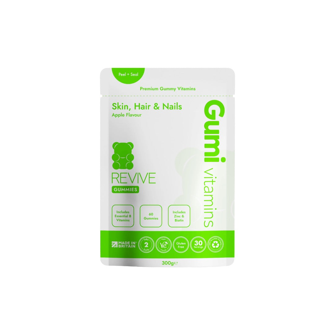 Gumi Vitamins Revive, Skin Hair & Nails - 60 Gummies