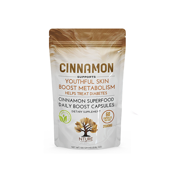 NTURE Cinnamon Superfood Daily Boost Capsules