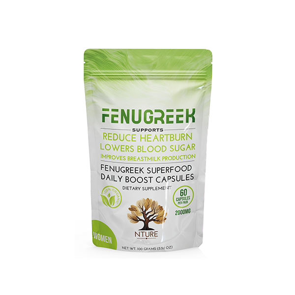 NTURE Fenugreek Daily Boost Capsules Women