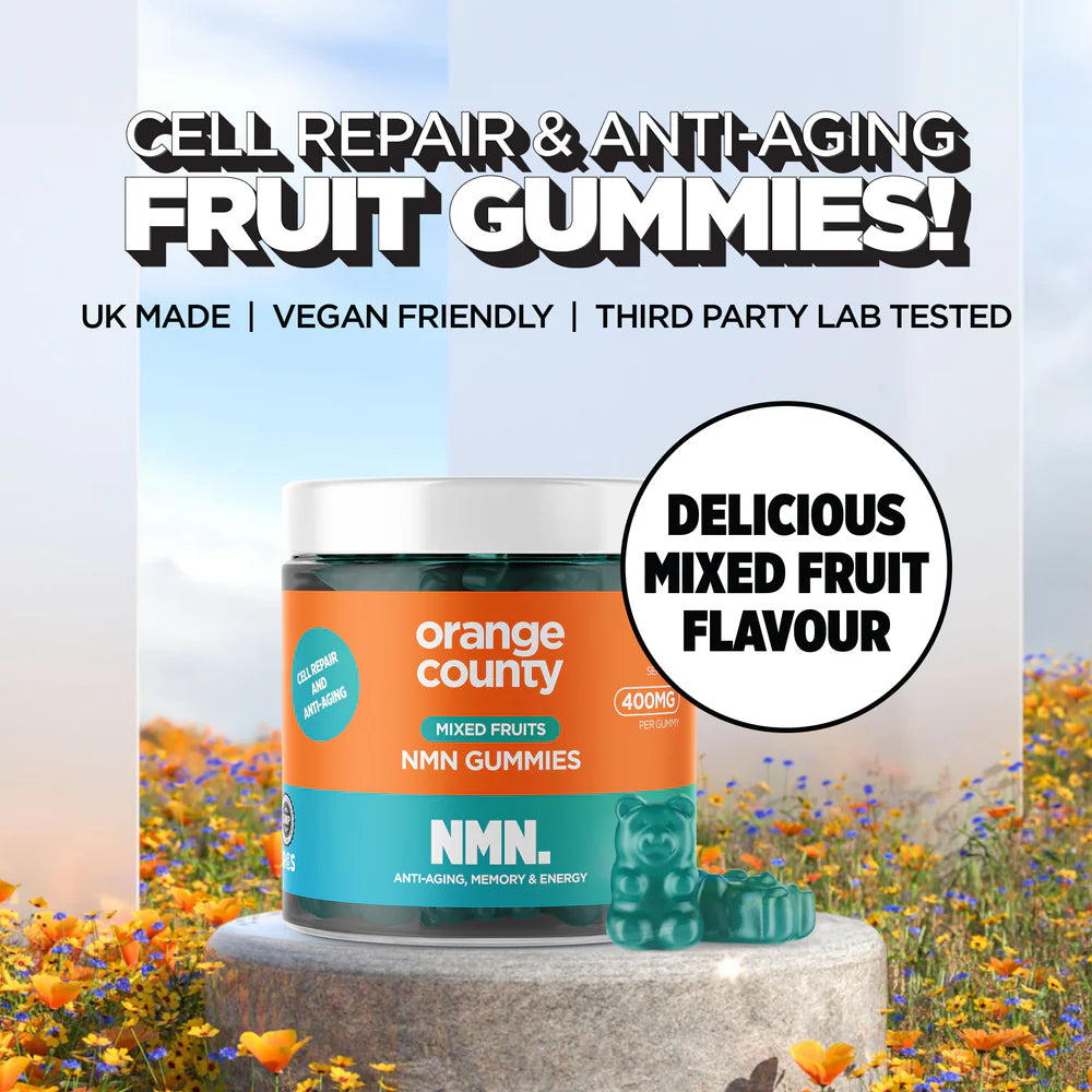 Orange County NMN (Nicotinamide) Gummies  - 30 Pieces - Fungguys