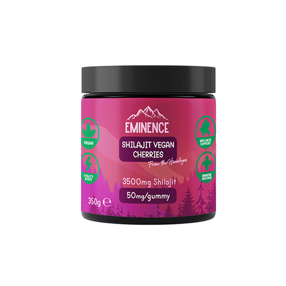 Eminence Shilajit Vegan Cherries Gummies 3500mg 350g