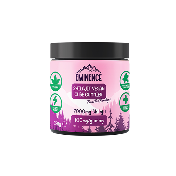 Eminence Shilajit Cube Vegan Gummies 7000mg