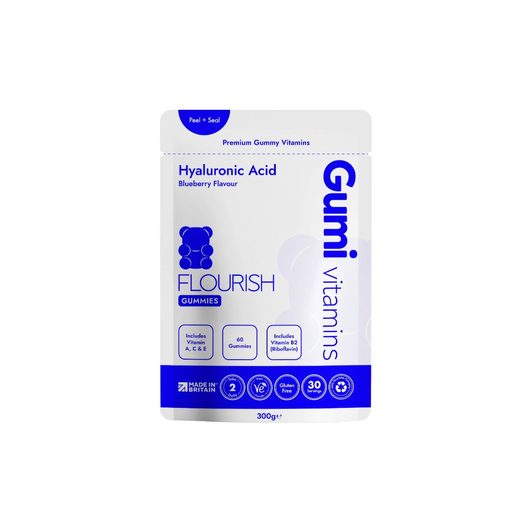 Gumi Vitamins Flourish Hyaluronic Acid - 60 Gummies