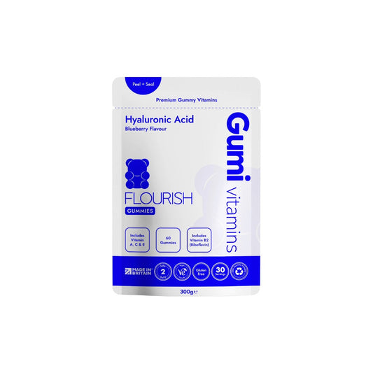 Gumi Vitamins Flourish Hyaluronic Acid - 60 Gummies