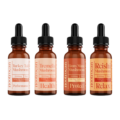 Nootrocan 15000mg Nootropic 50% Mushroom Tincture - 30ml -Mixed