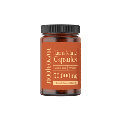 Nootrocan Lions Mane Mushroom Capsules
