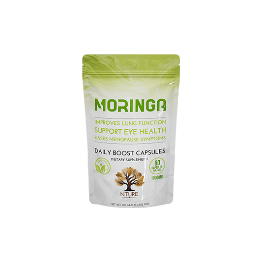 NTURE 1000mg Moringa Capsules - 60 Capsules